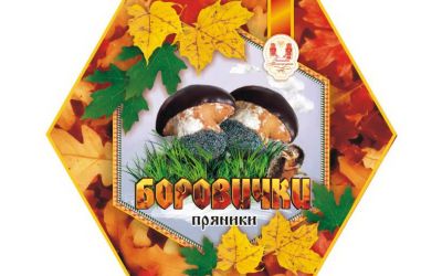 Продукция комбината Покровский - Ўпакоўка для пернікаў Баравічкі