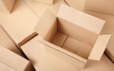 Прадукцыя камбіната Пакроўскі - Скрыні з гафрыраванага кардона