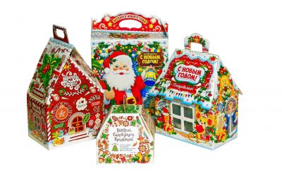 Products of the Pokrovsky plant - Christmas packaging