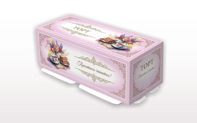 Продукция комбината Покровский - Торт Сказка ЦЕНА БЕЗ НДС - 1,30 РУБ. (по 100 шт в пачке)