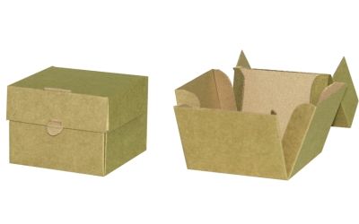 Продукция комбината Покровский - ЎПАКОЎКА ДЛЯ БУРГЕРА (МИКРОГОФРОКАРТОН, 90Х90Х120 ММ)