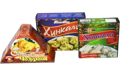 Продукция комбината Покровский - Упаковка для хинкали и чебуреков