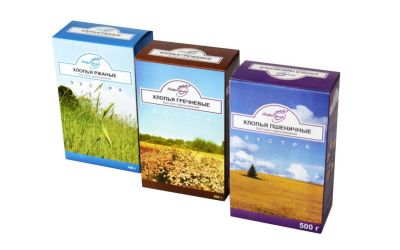 Продукция комбината Покровский - Упаковка для хлопьев